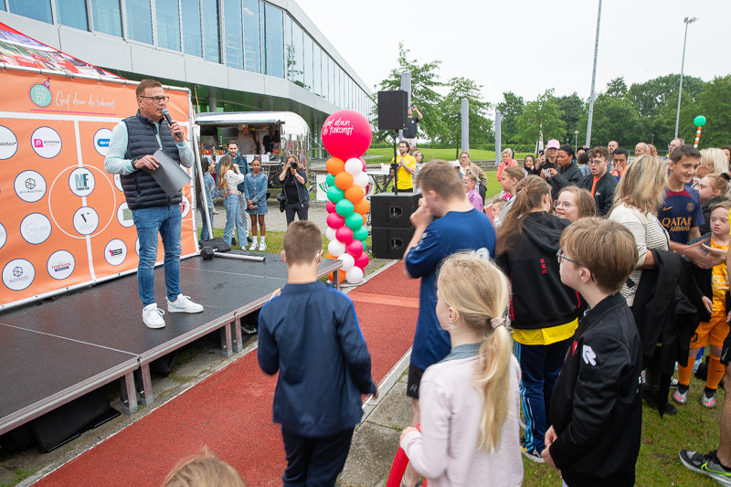 Het 10-jarige jubileum van het voetbaltoernooi Geef Down de Toekomst op het Friendship Sports Center in Amsterdam. [fotocredit Harold Versteeg | PhotoFresh.nl]